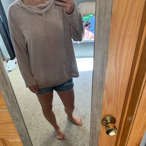 Sweaters - Women’s Cowl-neck Sweatshirt- size M